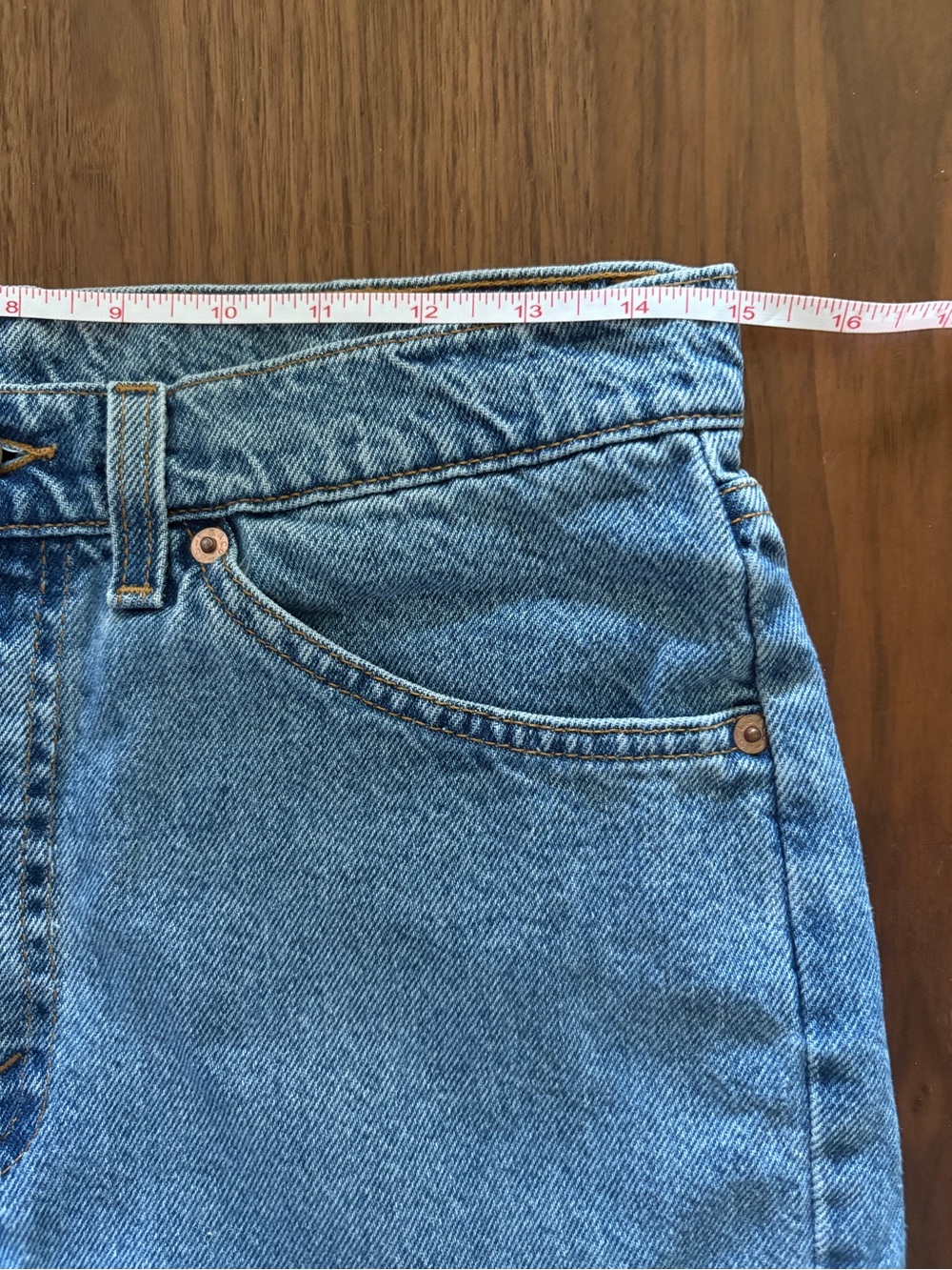 Vintage Levi's Orange Tab Denim Shorts - Picture 6 of 7